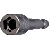 Nutsetter, 5/16" Tip, 1/4" Drive, 2-9/16" L, Non-Magnetic