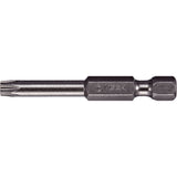 Power Bit, Torx, T-27 Tip, 1/4" Drive Size, 6" Length