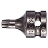 Socket Bit, Torx®, 45 x 3/4" L, 1/4" Drive
