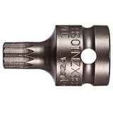 Socket Bit, Triple Square, 12 x 1-1/2" L, 1/2" Drive