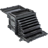 Gen 2 Mobile Tool Chest, 24" W, 6 Drawers, Black