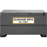 Jobsite Storage Box, 48" x 24" x 27-13/16", Steel, Grey