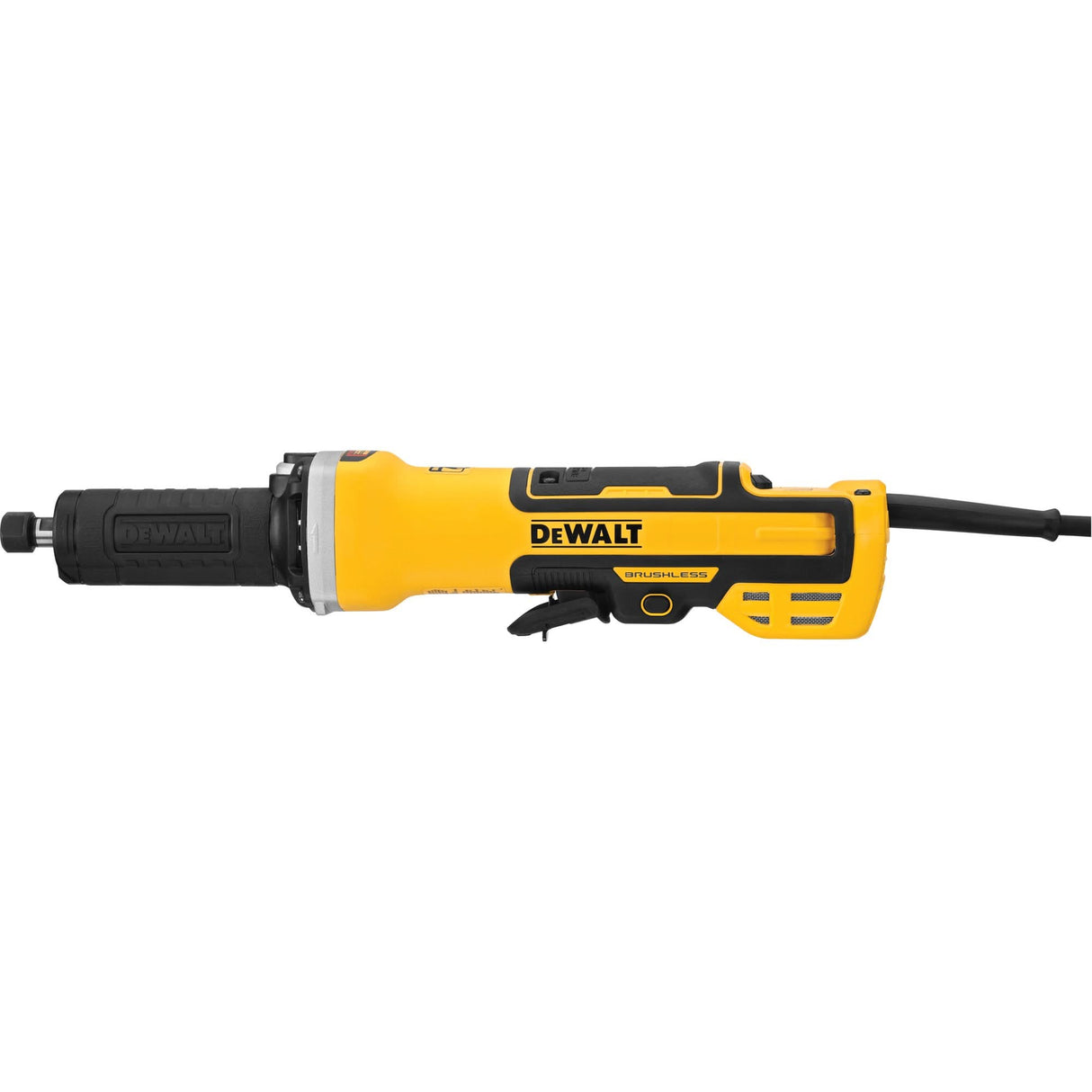 Brushless Variable Speed Die Grinder with Lock On Trigger, 1/4", 6500 - 2500 RPM