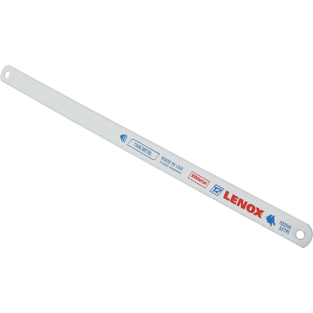 T2™ Technology Hacksaw Blade, Bi-Metal, 10" L, 32 TPI