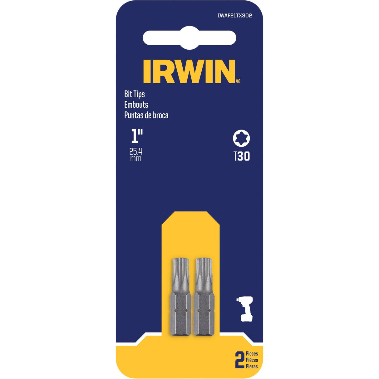 Insert Bits, Torx, T-30, 1/4" Drive