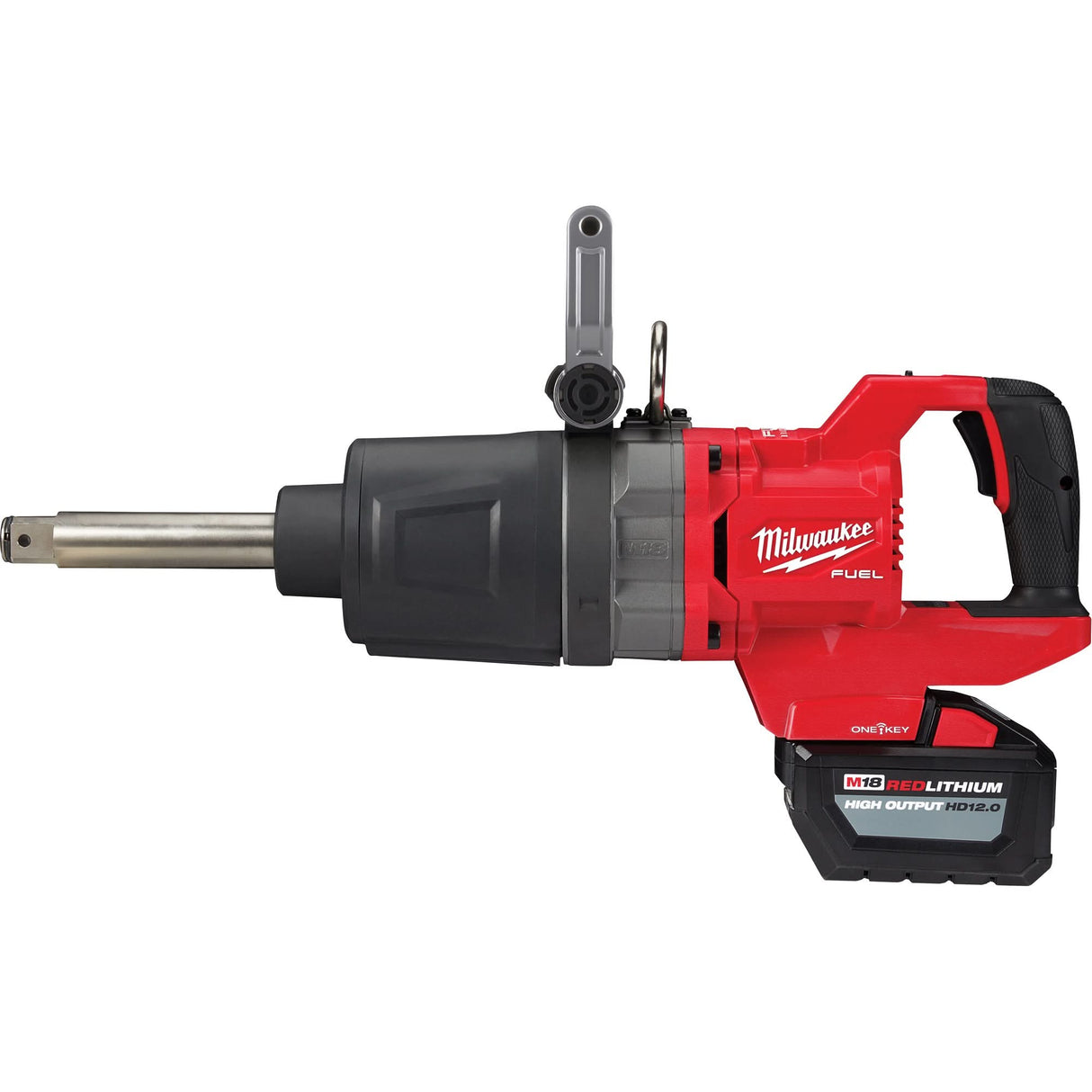 M18 Fuel™ D-Handle Extended Anvil High Torque Impact Wrench with One-Key™ Kit, 18 V, 1" Socket