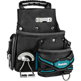 TH3 Roofer & General-Purpose Pouch, Multiple Tool Holder, Leather/Polyester/Polypropylene, 2 Pockets