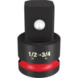 Shockwave™ Impact Duty™ Drive Adapter, Impact, 1/2" Drive, 3/4" Socket, 1.89" L