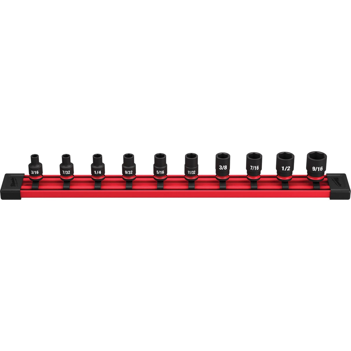 Shockwave™ Impact Duty™ SAE 6 Point Socket Set, 10 Pcs, Impact, 1/4" Drive Size