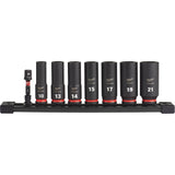 Shockwave™ Impact Duty™ Metric 6 Point Socket Set, 8 Pcs, Impact, 3/8" Drive Size, Deep