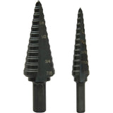 Step Bit Set, 1/8"/3/16" - 1/2"/7/8"