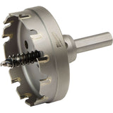 One-Piece Carbide Hole Cutters, 2-1/2", 3/16" Depth of Cut