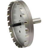 One-Piece Carbide Hole Cutters, 4-1/2", 3/16" Depth of Cut