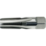 Drillco® Pipe Tap, 1/2"-14, 4 Flutes, 3-1/8" L, Taper, High Speed Steel