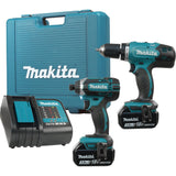 LXT® 2 Tool Combo Kit, Lithium-Ion, 18 V