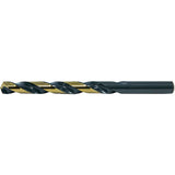 Drillco® Heavy-Duty Jobber Drill Bit, High Speed Steel, #6, 3-3/4" L, 2-1/2" Flute, 135° Point Angle