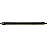 Drillco® Combined Centre Drill & Countersink, #4, 1/8" Small Diameter, 5/16" Large Diameter, High Speed Steel