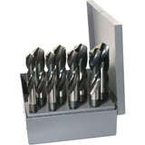 Drillco® S & D Flat Drill Bit Set, 8 Pieces, High Speed Steel