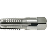 Drillco® Interrupted Thread Pipe Tap, 1/4"-18, 5 Flutes, High Speed Steel