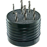 Drillco® Combined Tap & Drill Set, 6 Pieces, High Speed Steel