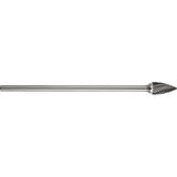Drillco® Double Cut Flame Shaped Burr, SG-1L6