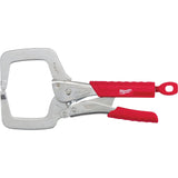 Torque Lock™ Locking Pliers with Regular Jaws & Grip, 11" Length, C-Clamp