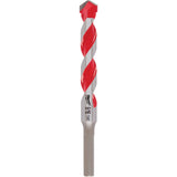 Hammer Drill Bit, 9/16", 3-Flat Shank, Carbide