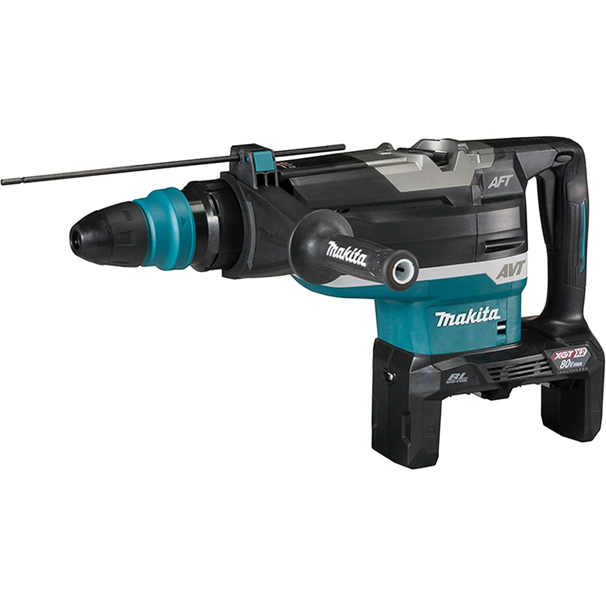 Max XGT Rotary Hammer with Brushless Motor (Tool Only), 80 V, 2", 15.8 ft-lbs, 150-310 RPM