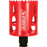 Hole Saw, 2-1/4", 2-3/8" Depth of Cut, Bi-Metal