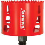 Hole Saw, 3-1/2", 2-3/8" Depth of Cut, Bi-Metal