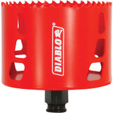 Hole Saw, 3-3/4", 2-3/8" Depth of Cut, Bi-Metal