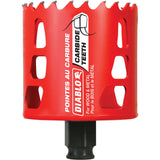 Wood & Metal Hole Saw, 2-11/16", 2-3/8" Depth of Cut, Carbide