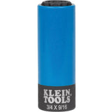 2-in-1 Coated Socket, Impact, 12 Points