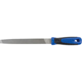 Mill File With Handle, Flat, 8", Smooth