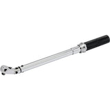Micrometer Torque Wrench, Click, 3/8" Square Drive, 10.17 - 105.1 N.m/5 - 75 ft-lbs.