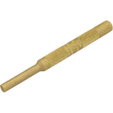 Brass Pin Punch, 1/4" Dia. x 4" L