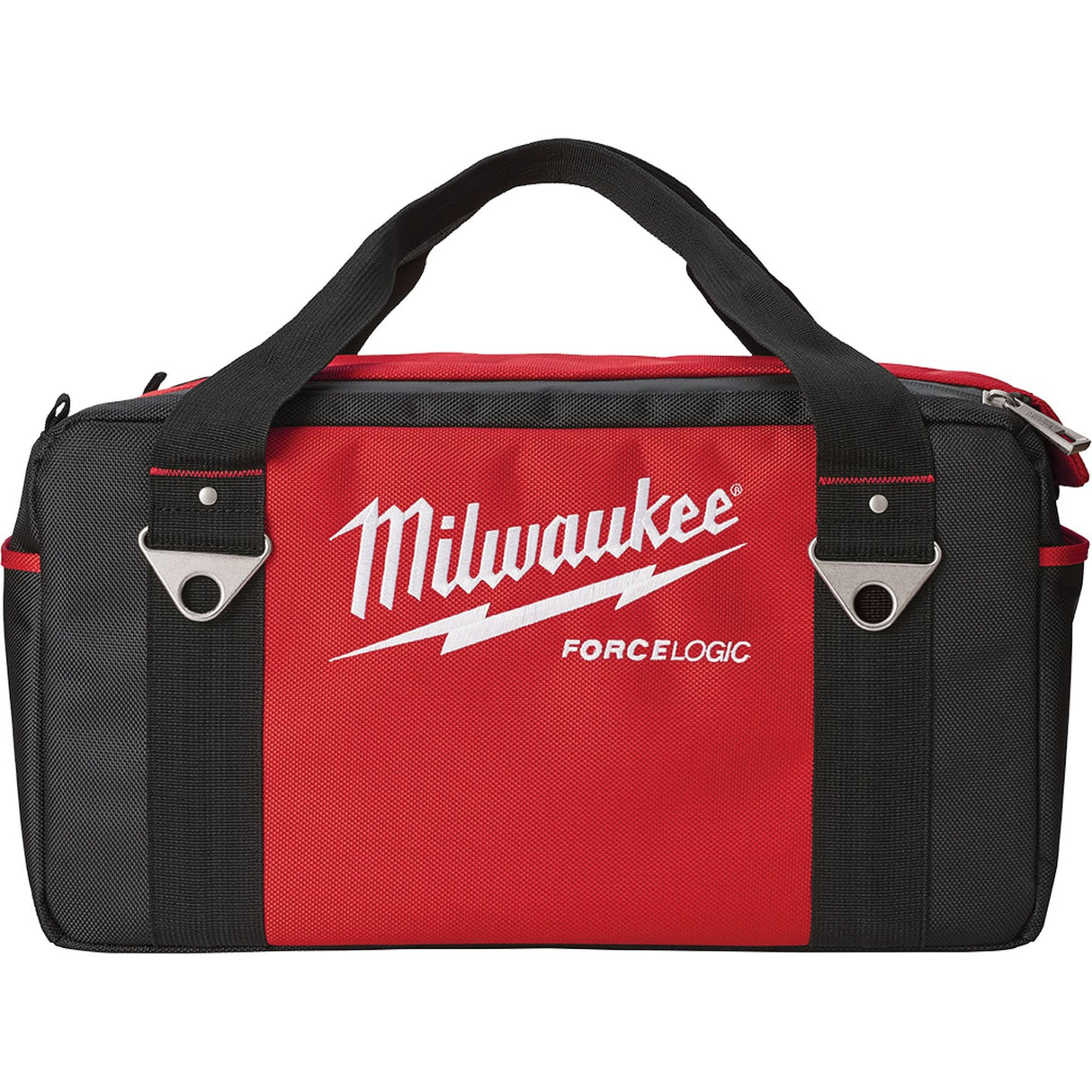 Overhead Cutter & Crimper Bag, Nylon, Black/Red