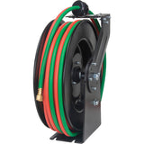 Welding Hose Reel, Welding Gases, 1/4" x 25', Single Hose, 300 psi