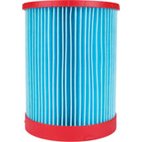 Large Wet/Dry Vacuum High-Efficiency Filter, Cartridge, Fits 12 US gal./9 US gal./6 US Gal.
