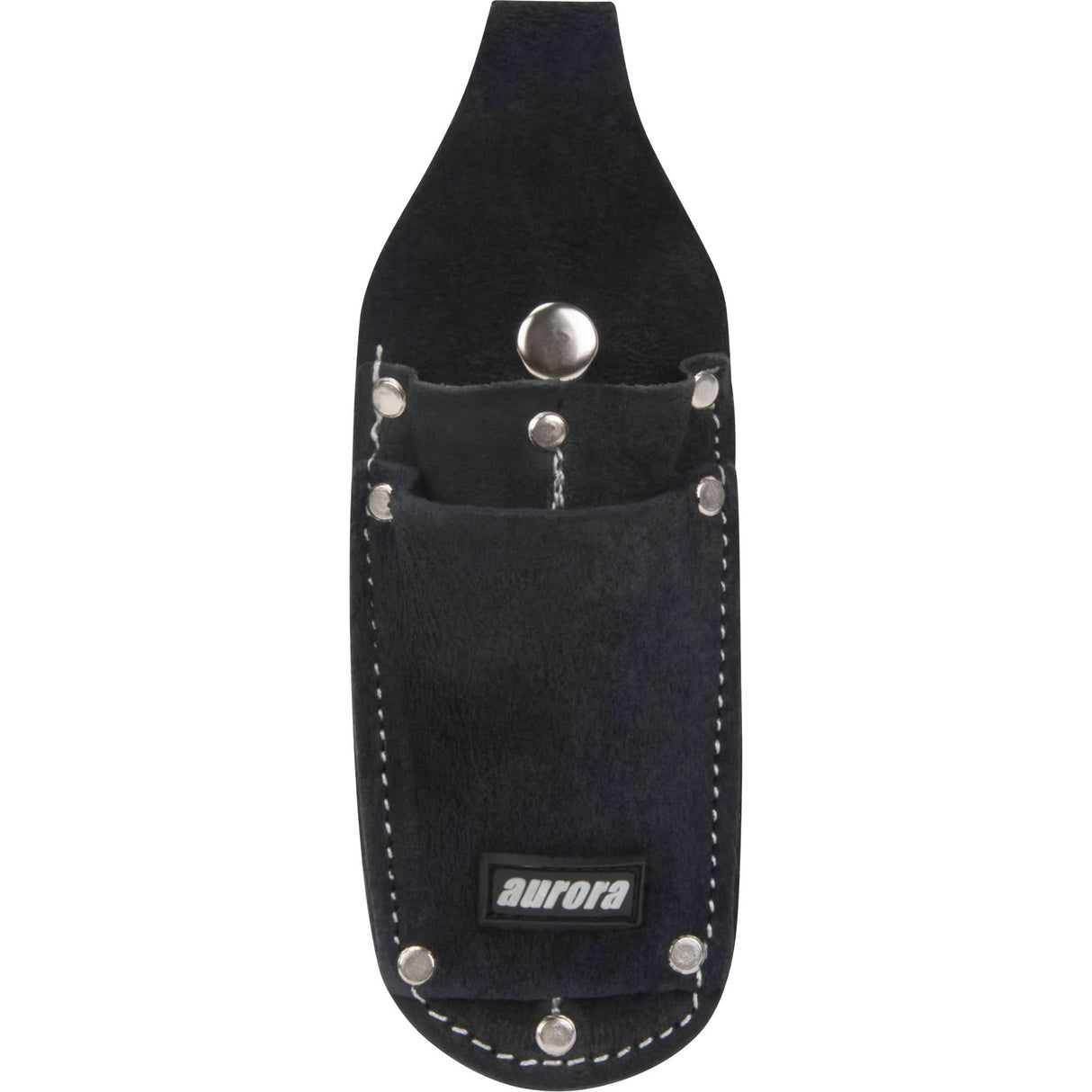 Utility Pouch, Knife Holder, Leather, 2 Pockets