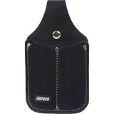 Utility Pouch, Knife Holder, Leather, 3 Pockets