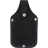 Utility Pouch, Knife Holder, Leather, 3 Pockets