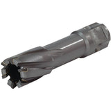 Universal Shank Annular Cutter, 27.5 mm Diameter, Carbide, 55 mm Depth of Cut, 3/4" Shank