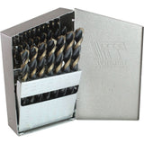 Triumph® MRO Plus® Jobber Length Drill Bit Set, 29 Pieces, High Speed Steel