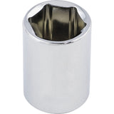 Regular Chrome Socket, 9/16", 3/8" Drive, 6 Points