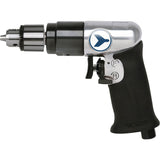 AD38VSRK Variable Speed Air Drill, 6 CFM, 1/4" NPT, 82 dBA, 3/8" Chuck, Keyed