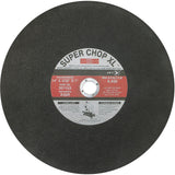 A30R Super Chop Stud-Cutting Cut-Off Wheel, 14" x 3/32", 1" Arbor, Type 1, 4400 RPM