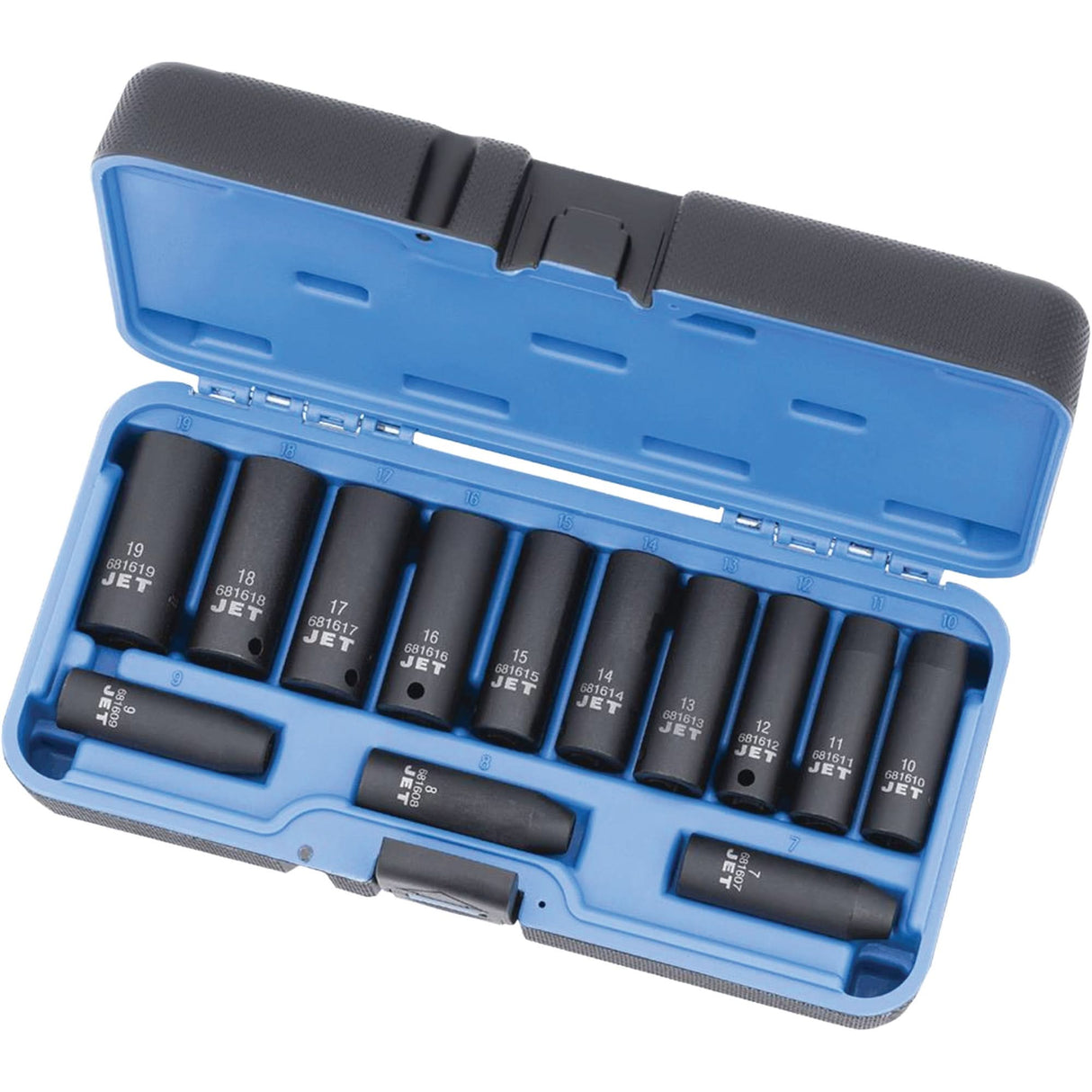 PS1338DM Sockets - Sets, 13 Pcs, Impact, 3/8" Drive Size, Deep