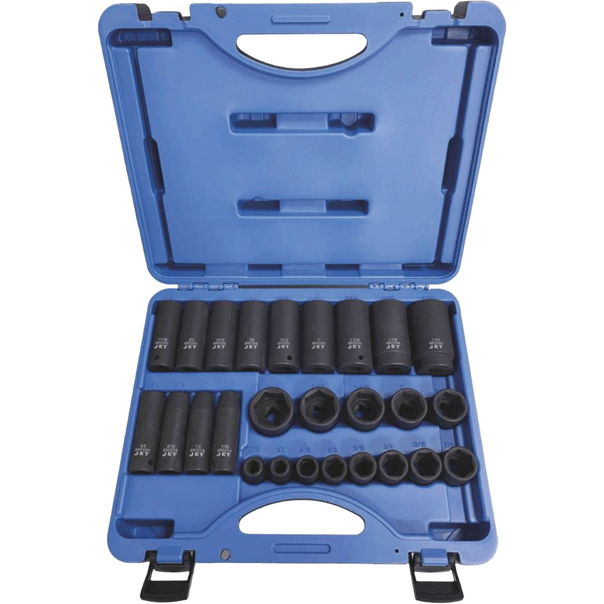 PS2612SD Socket Sets - Regular, 26 Pcs, Impact, 1/2" Drive Size