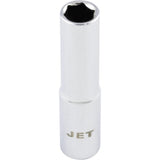 Chrome Socket, 7/32", 1/4" Drive, 12 Points, Deep
